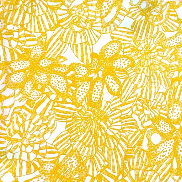 H&M strappy yellow sleeveless blouse Size 10 - Picture 3 of 3